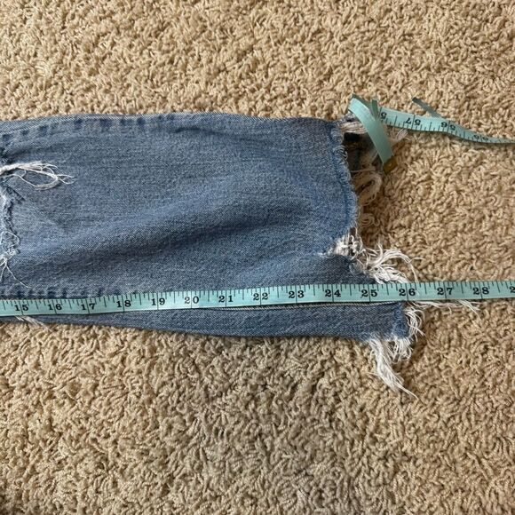 Daze Straight Leg  Distressed Ankle Jeans size 25 - Picture 7 of 8
